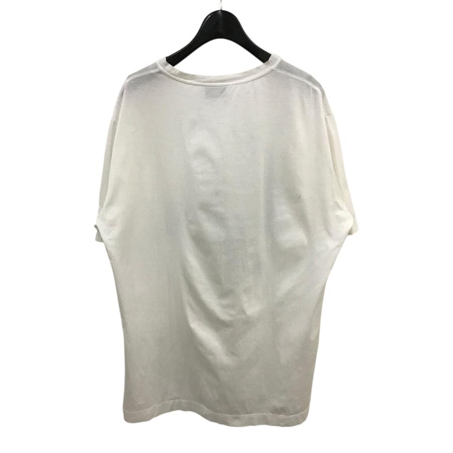 HERMES ホワイト Tシャツ サイズL HERMES 【値下げ】HERMES プリントTシャツ ホワイト サイズ：L