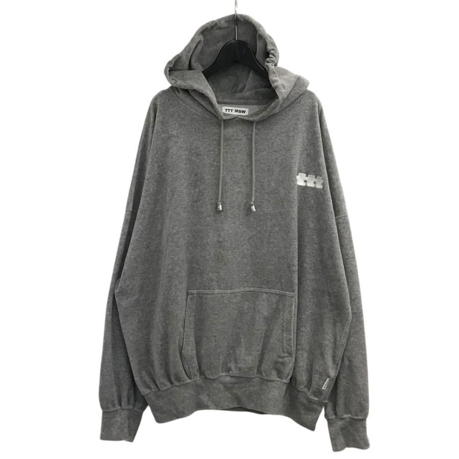 値下げ】TTT MSW 23AW 「Velours hoodie」 ベロアパーカー TTT