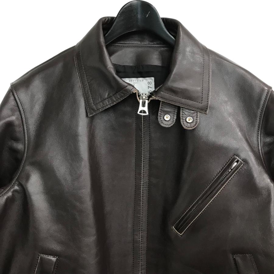 sacai サカイ 25SS 「Leather Jacket」 ライダースジャケット 25 sacai サカイ 25SS 「Leather Jacket」 ライダースジャケット 25