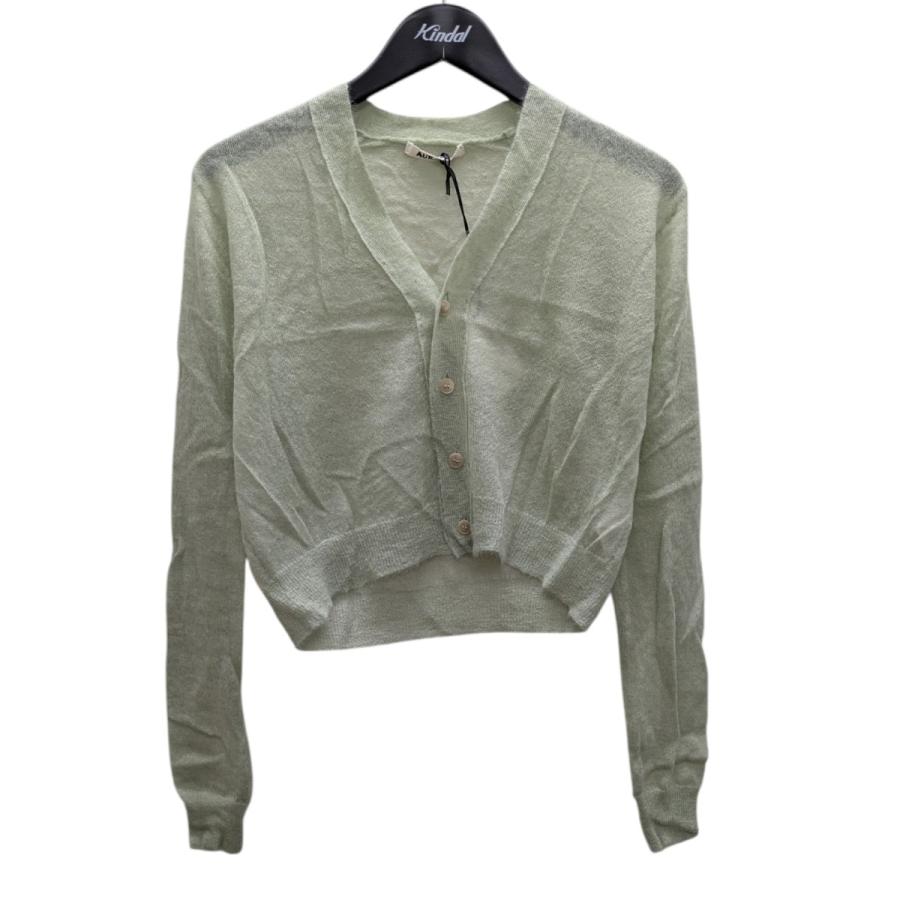 AURALEE　キッドモヘア　ニット　シャツ　カーディガン　オーラリー　新品 AURALEE キッドモヘア ニット シャツ カーディガン オーラリー 新品