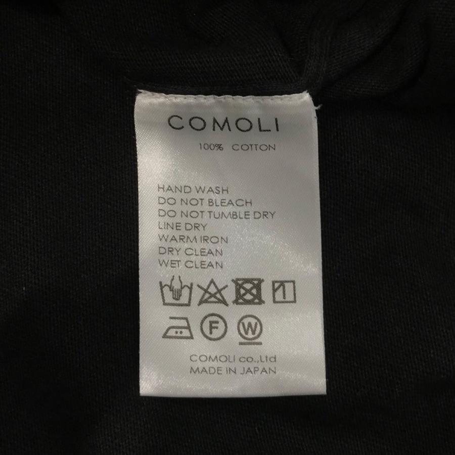 COMOLI コモリ 24SS コットン クルーネックニット Z01 06011 COMOLI コモリ 24SS コットン クルーネックニット Z01 06011