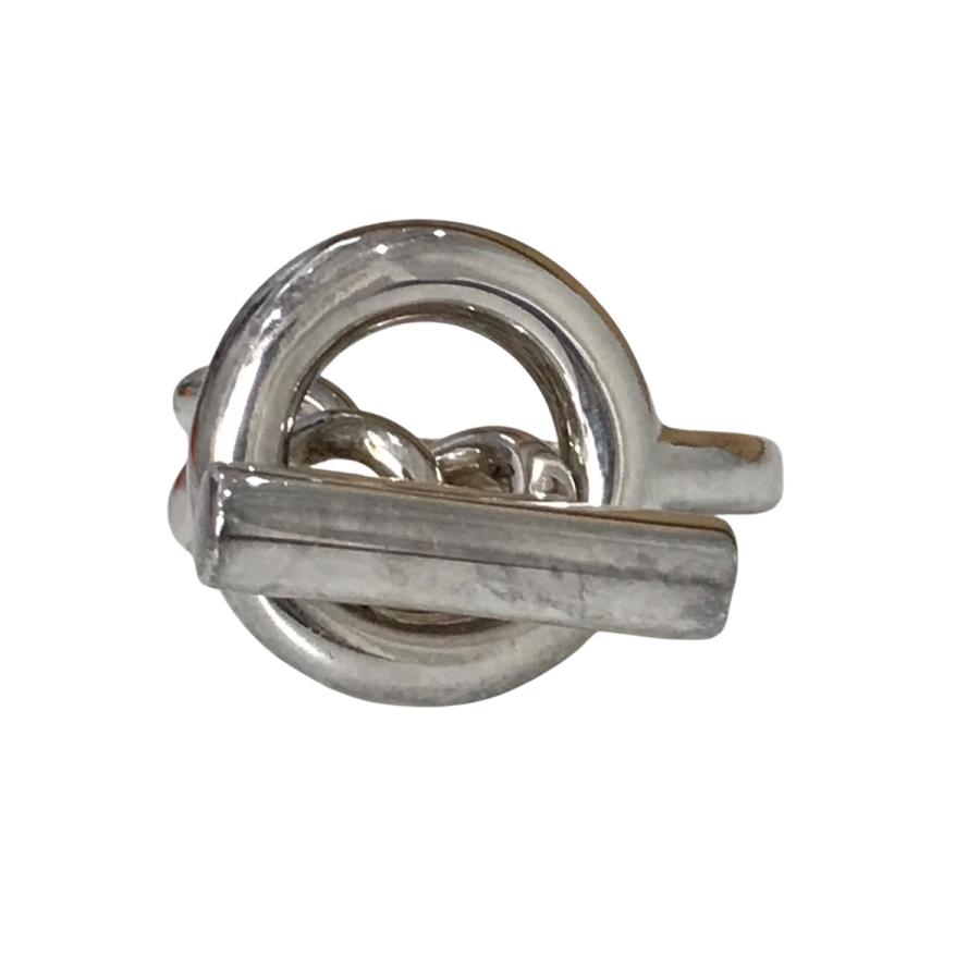 HERMES クロワゼット クロワゼットリング シルバー サイズ：50(8号