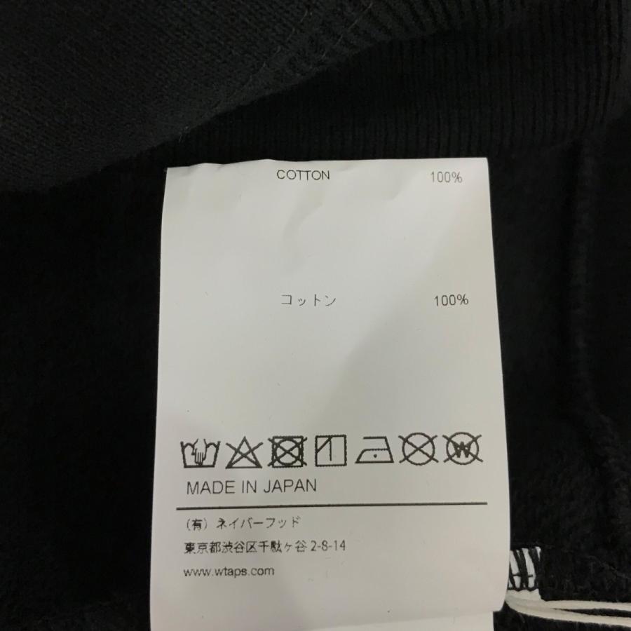 トップス WTAPS WUT / HOODY / COTTON WTAPS(ダブルタップス) 25SS「WUT HOODY COTTON」刺繍プル