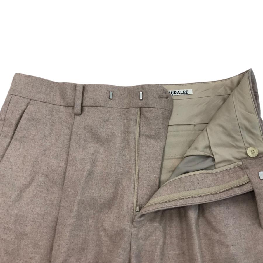オーラリー AURALEE スラックス フランネル A22AP02CF タグ有 オーラリー AURALEE 「WOOL FULLING FLANNEL SLACKS」 スラックス