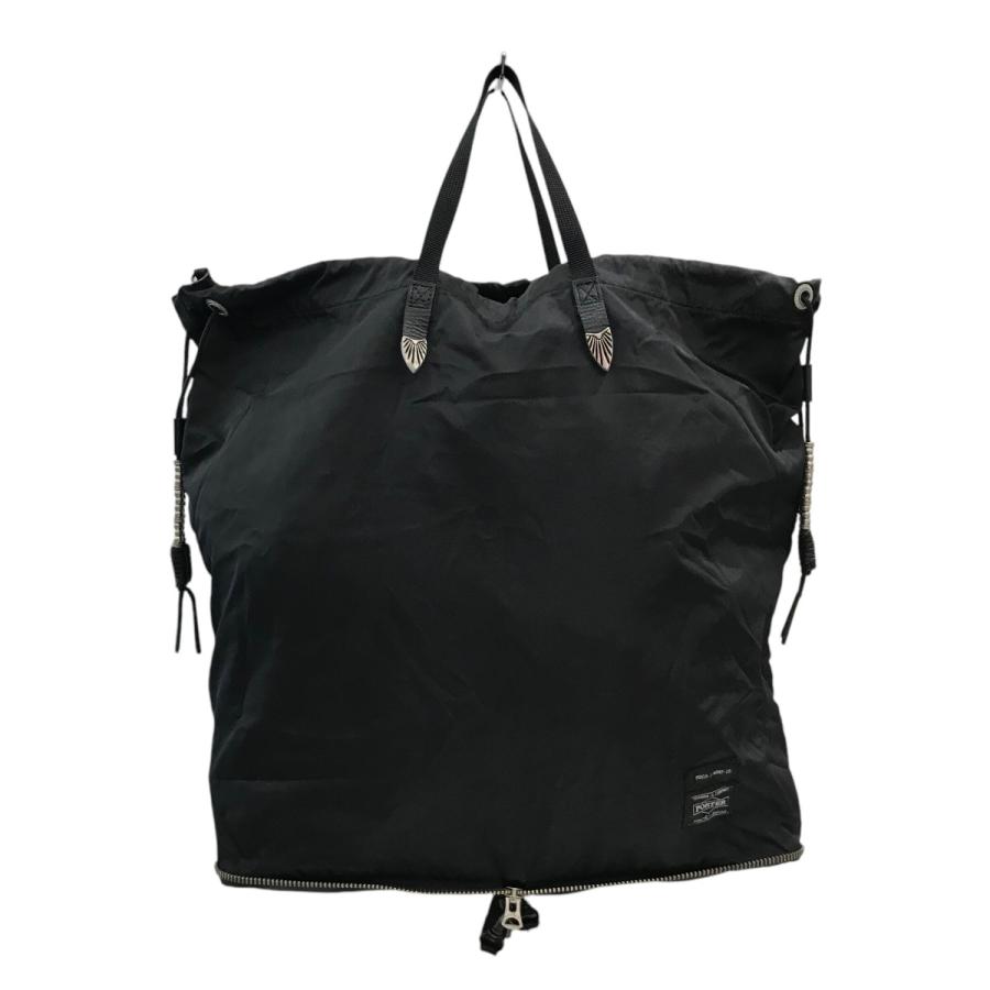 TOGA トーガ×ポーター TOGA×PORTER パッカブルトートバッグ ブラック  