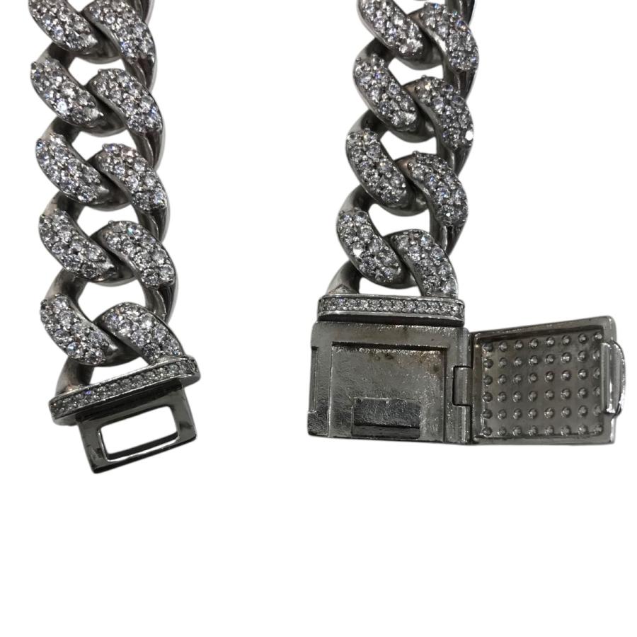 アバランチ AVALANCHE マイアミチェーンブレスレット シルバー