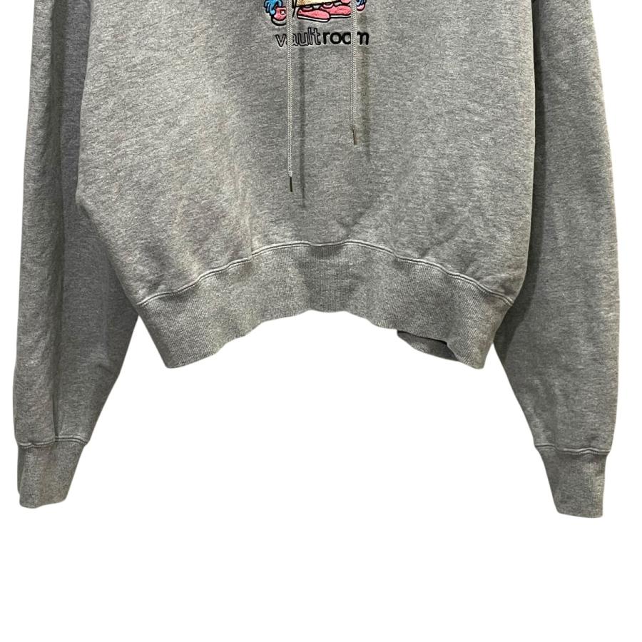 値下げ】VAULTROOM LOGO WOMENS CROPPED HOODIE プルオーバーパーカー