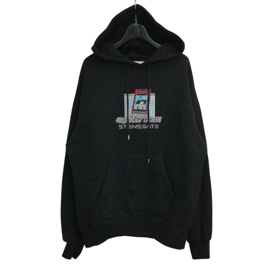 Vaultroom x Steins;Gate パーカー/ブラック,Mサイズ VAULTROOM×Steins;Gate プルオーバーパーカー ブラック サイズ：M (EC
