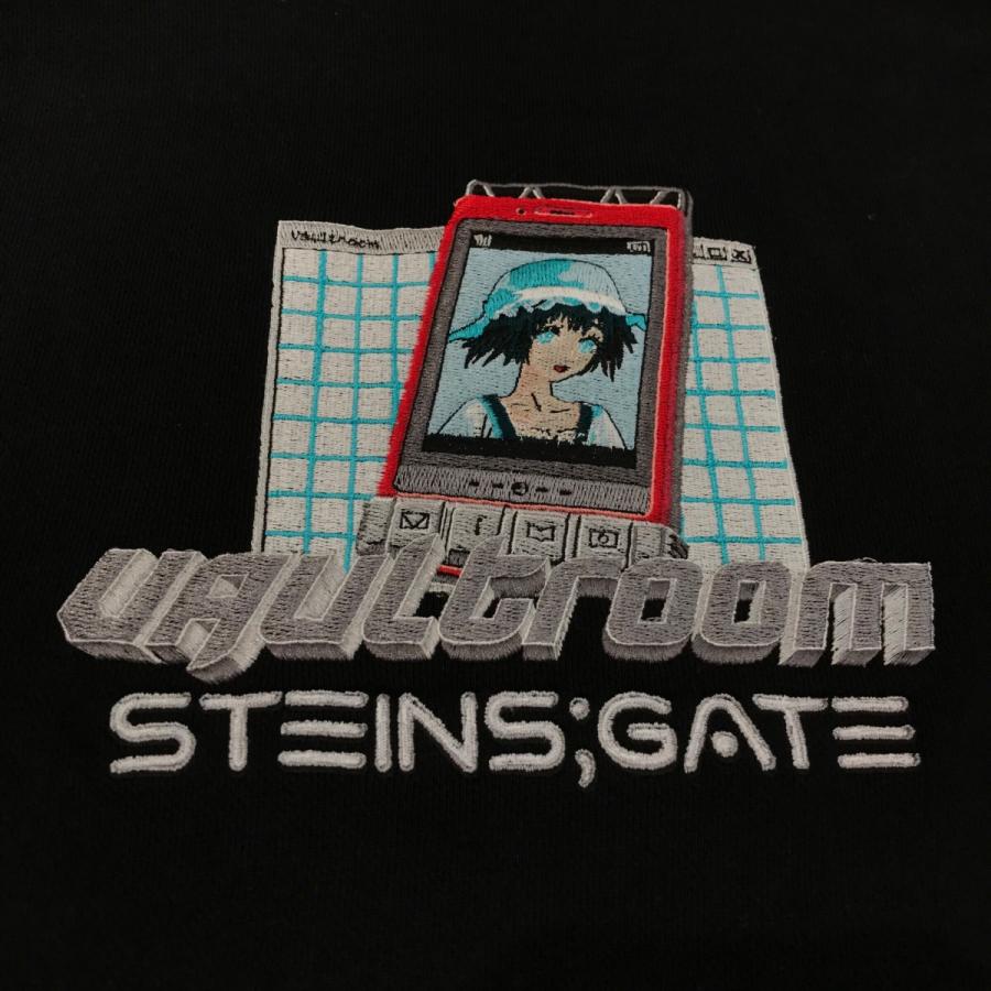 値下げ】VAULTROOM×Steins;Gate プルオーバーパーカー ブラック サイズ
