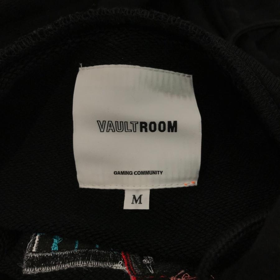 VAULTROOM STEINS;GATE コラボ パーカー ブラック XL 値下げ】VAULTROOM×Steins;Gate プルオーバーパーカー ブラック サイズ