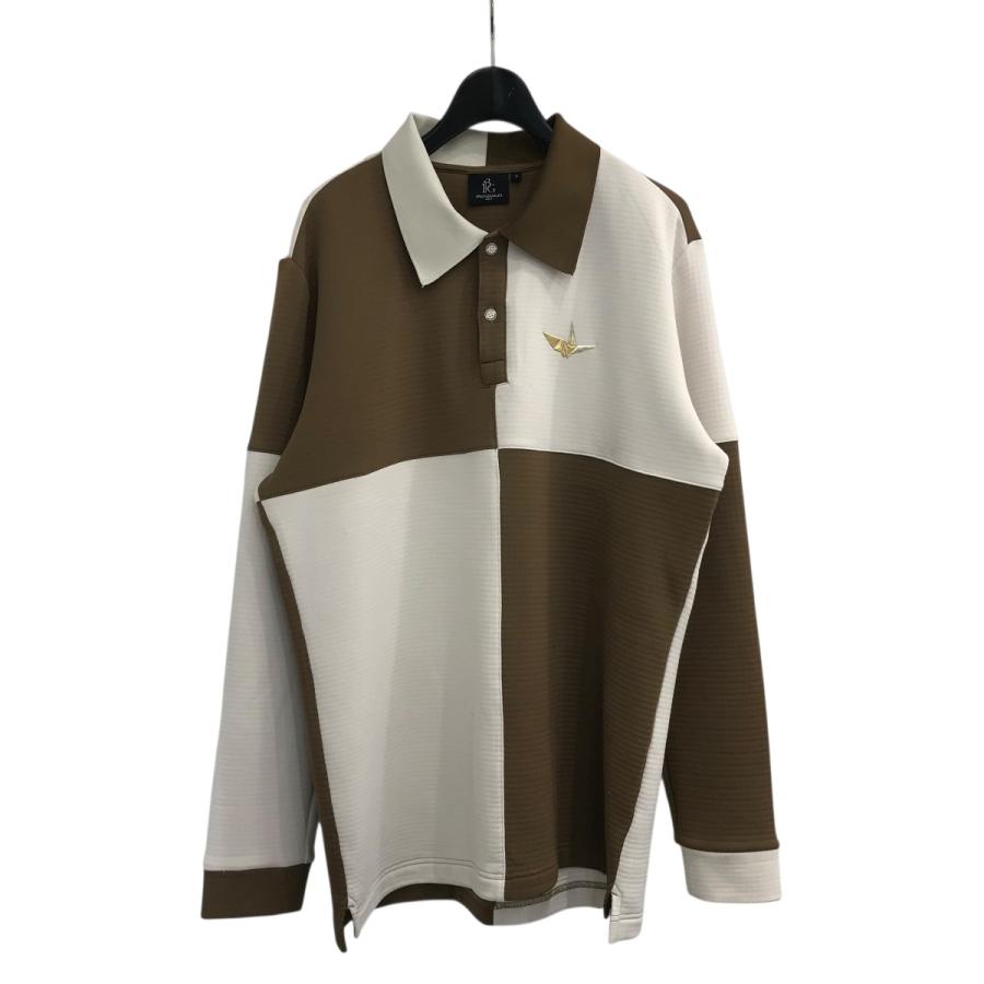 値下げ】1piu1uguale3 GOLF 「113 L S POLO」 カラーブロック