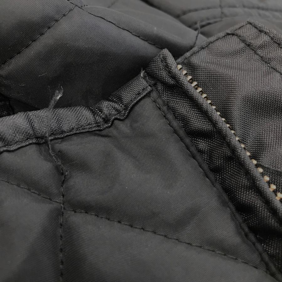 IRON HEART アイアンハート キルティングジャケット ブラック