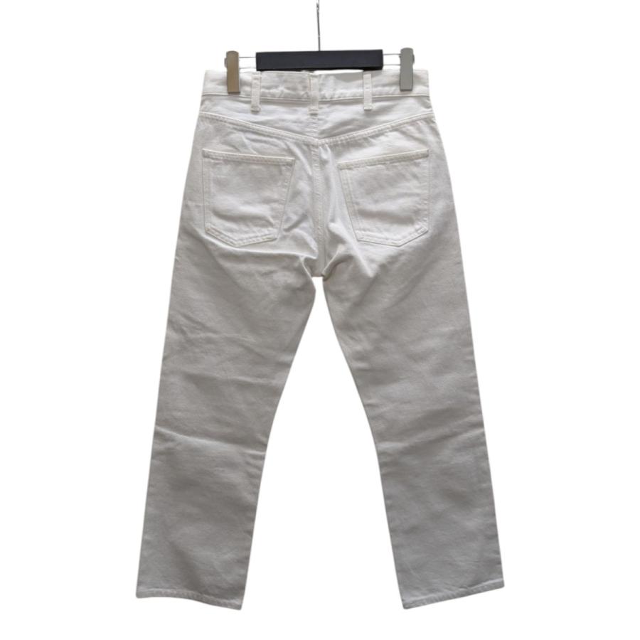 CELINE セリーヌ デニムワイドパンツ ホワイトデニム CELINE | JANE FLARED JEANS IN OPTIC WHITE WASH DENIM (CELINE