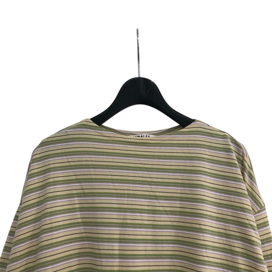 24SS auralee オーラリー ボーダーカットソー 3 サイズ3