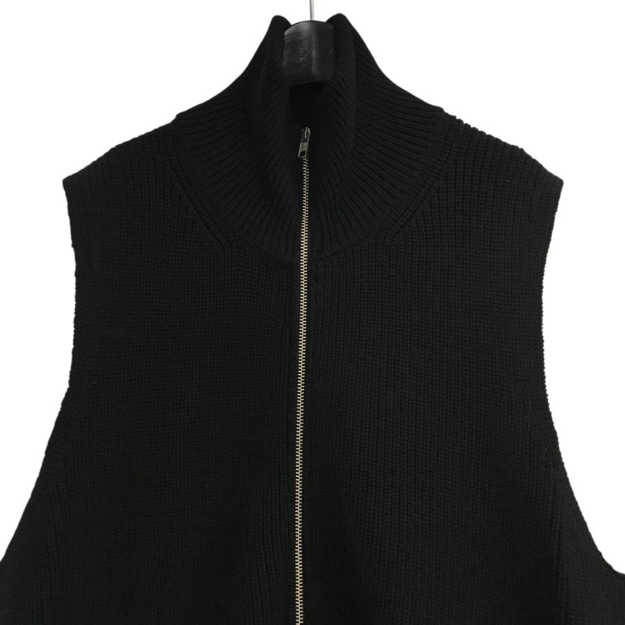 シュタイン stein 「OVERSIZED DRIVERS KNIT ZIP VEST
