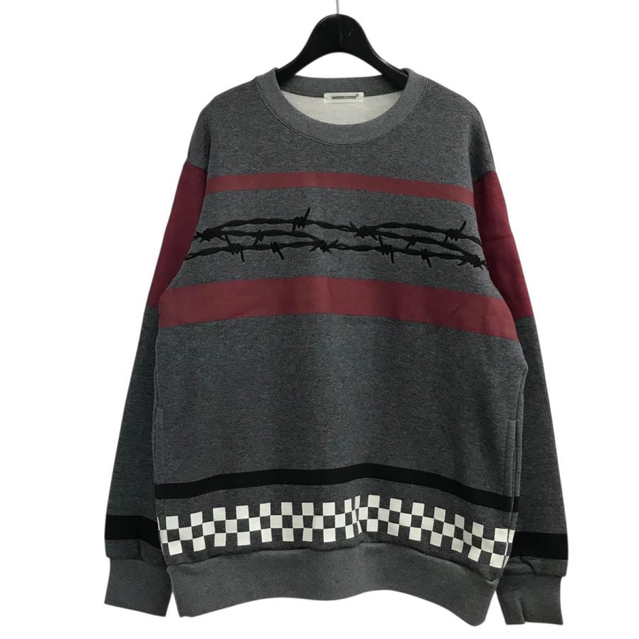 UNDERCOVER アンダーカバー 24AW ワイヤーチェッカースウェット