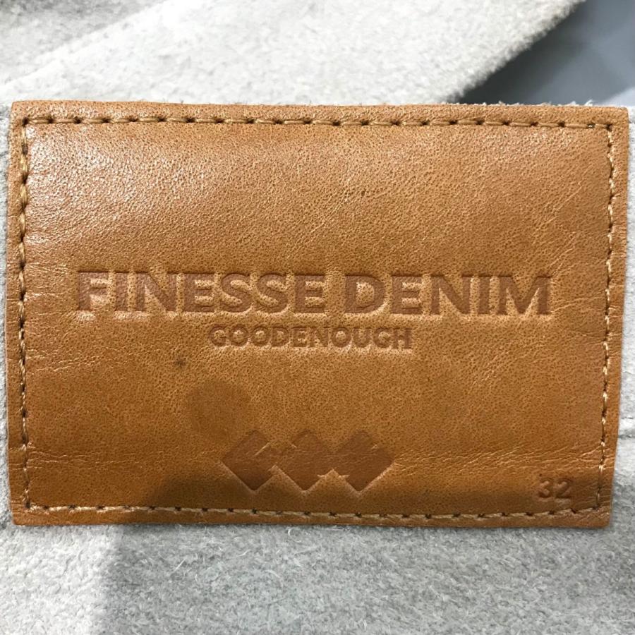 GOODENOUGH 【値下げ】GOOD ENOUGH×FINESSE DENIM スウェード
