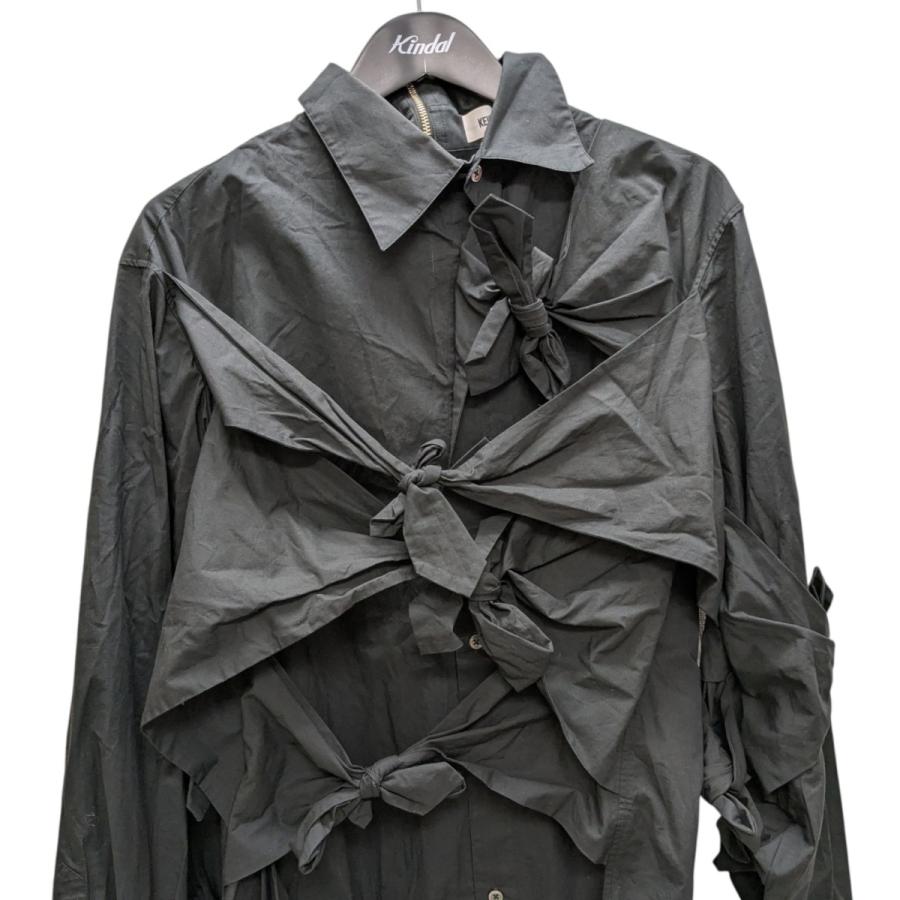 トップス keisuke yoshida big ribbon shirt KEISUKE YOSHIDA(ケイスケヨシダ) Big Ribbon Shirt リボン
