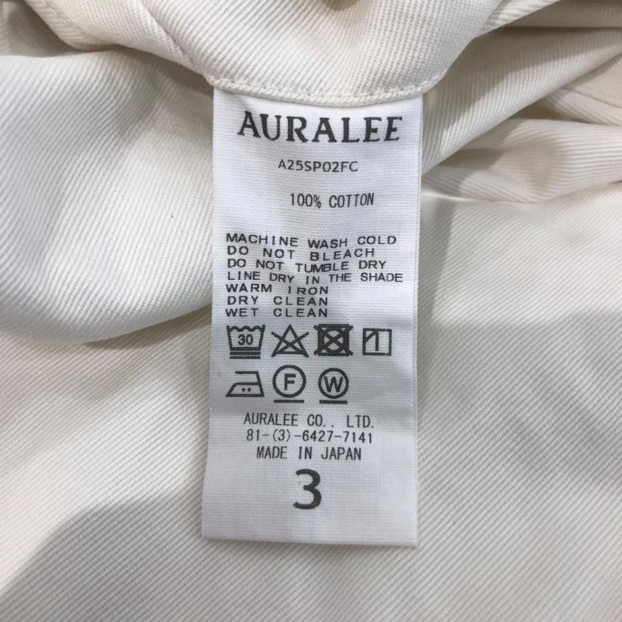 AURALEE（オーラリー） 【値下げ】AURALEE 25SS 「WASHED FINX CHINO