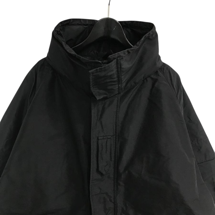 comoliコモリコットンシルクミリタリーパーカー黒ブラックマウンテンサイズ1 COMOLI（コモリ） 【値下げ】COMOLI 22SS コットンシルクミリタリー