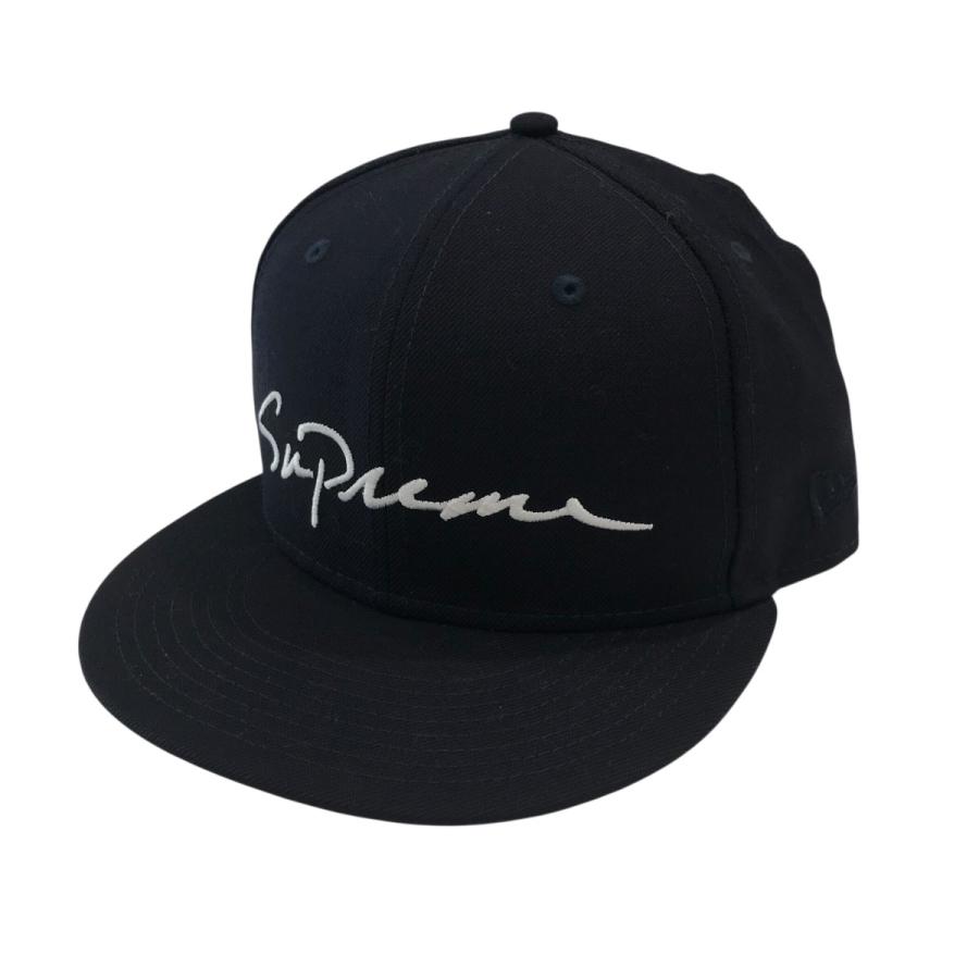 シュプリーム × ニューエラ クラシック スクリプト 紺色 シュプリーム × ニューエラ クラシック スクリプト 紺色 Supreme