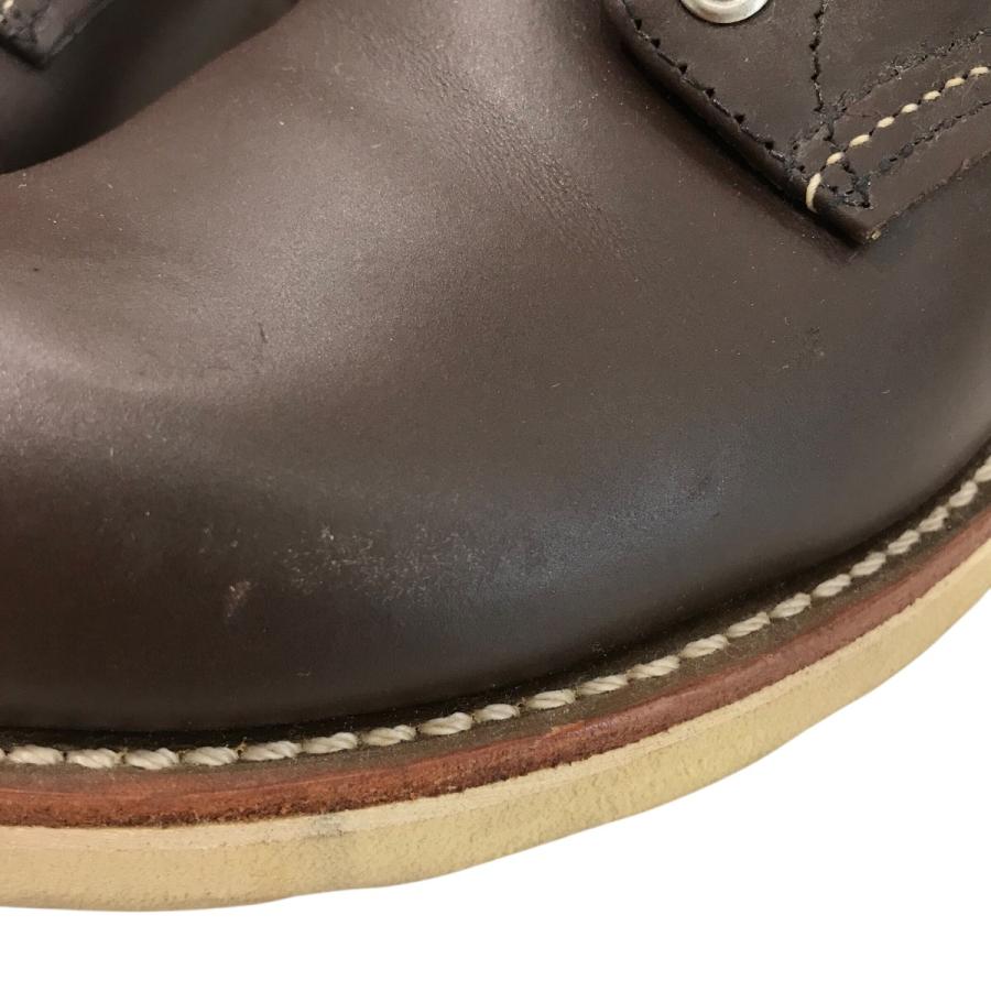 レッドウィング RED WING 8134 US8 26cm ダークブラウン RED WING 8134 Round-Toe 6inch Boot レッド・ウイング ワーク
