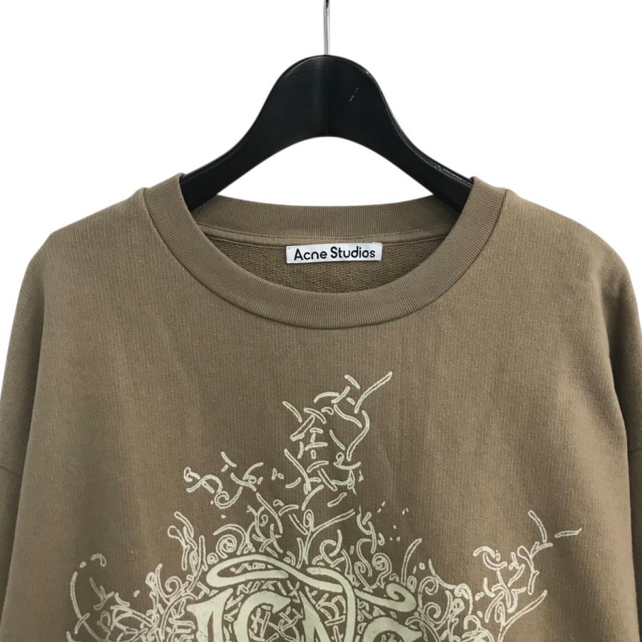 Acne Studious ロゴ スウェット XS ベージュ