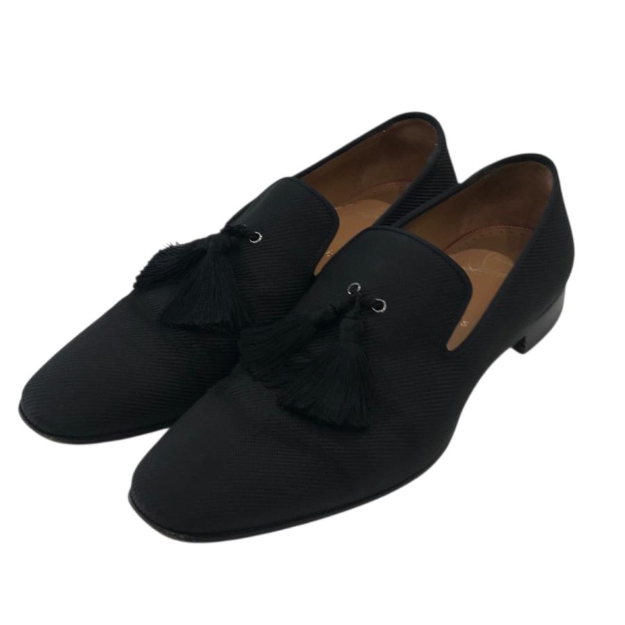 クリスチャンルブタン タッセル レザーシューズ 黒 ブラック 41 1/2 Christian Louboutin（クリスチャンルブタン） 【値下げ】Christian