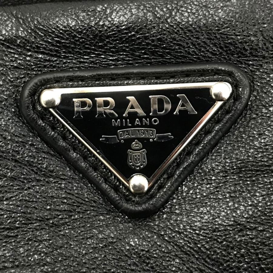 PRADA（プラダ） 【値下げ】PRADA ナッパレザー ボンバージャケット