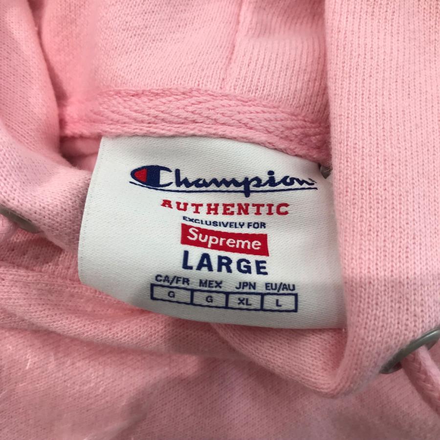 Supreme × Champion パーカー Mサイズ ピンク Supreme（シュプリーム） 未使用品 × Champion タグ付き 25SS Hooded