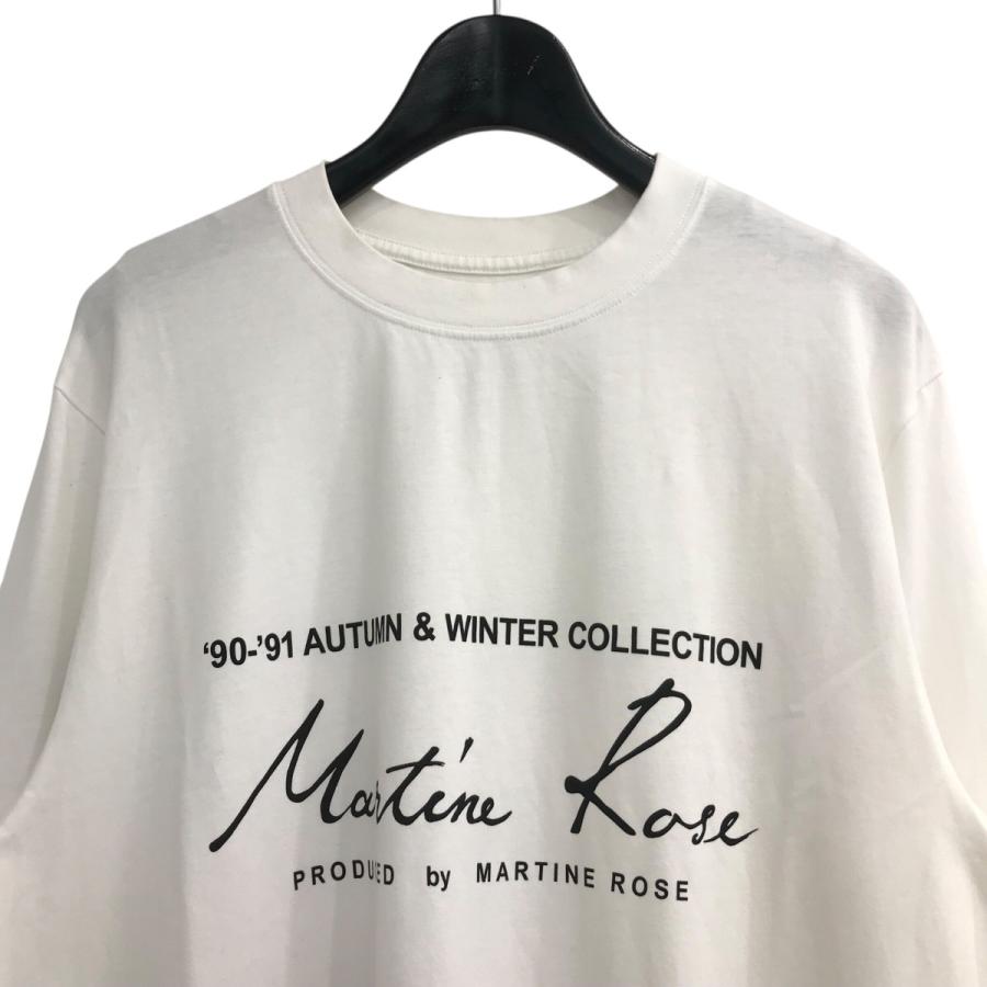 Martine Rose 颜写真プリント　長袖tシャツ MARTINE ROSE マーティンローズ Martine rose ロゴプリント長袖T