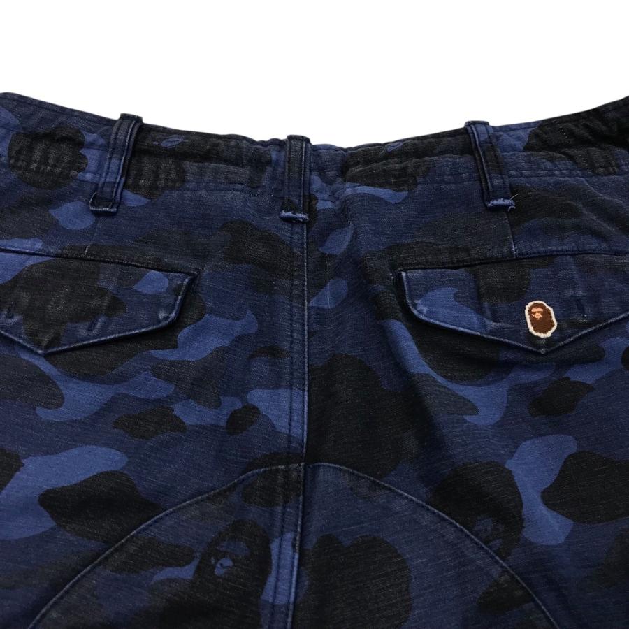 A Bathing Ape カモフラージュカーゴパンツ アベイシングエイプ A BATHING APE L カーゴパンツ クロップド