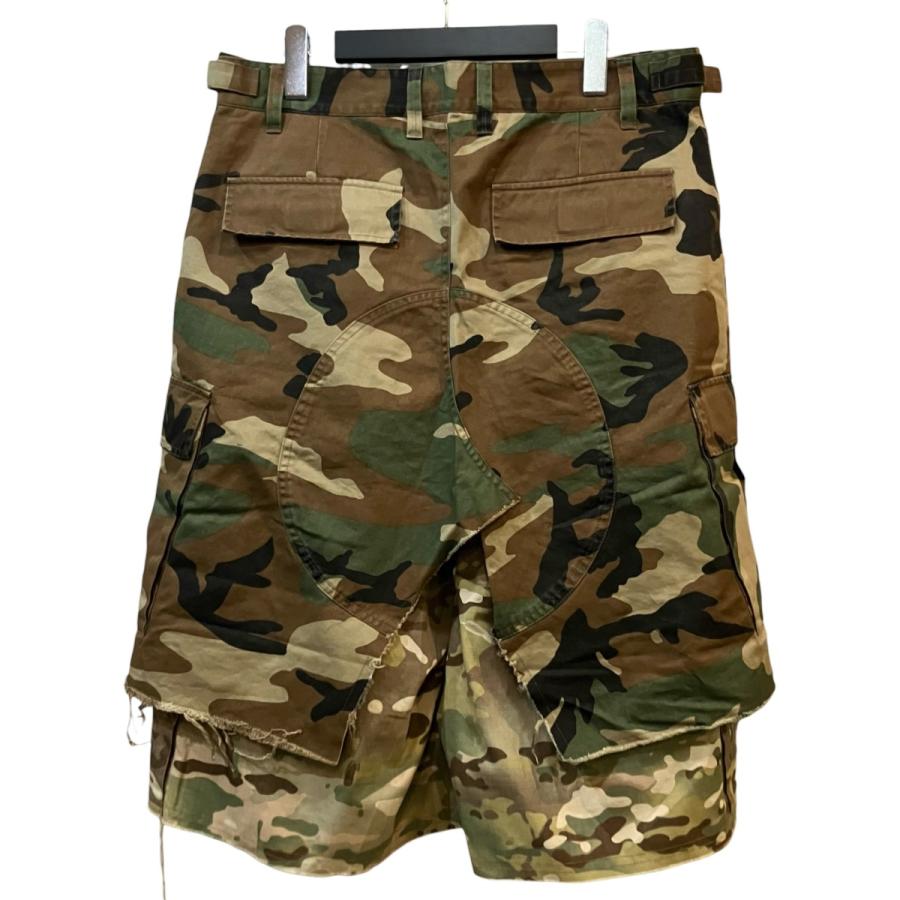 プロジェクト ジーアール PROJECT G／R 「Layered Skirt Cargo Shorts