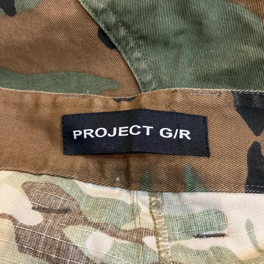 プロジェクト ジーアール PROJECT G／R 「Layered Skirt Cargo Shorts