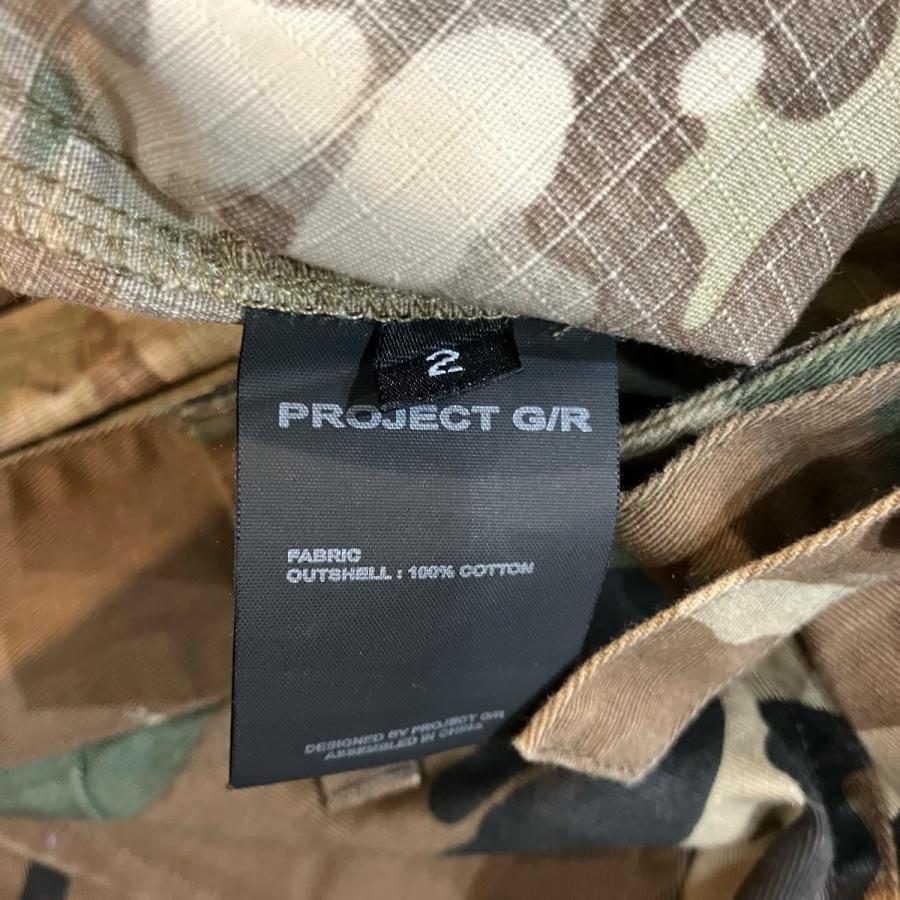 プロジェクト ジーアール PROJECT G／R 「Layered Skirt Cargo Shorts