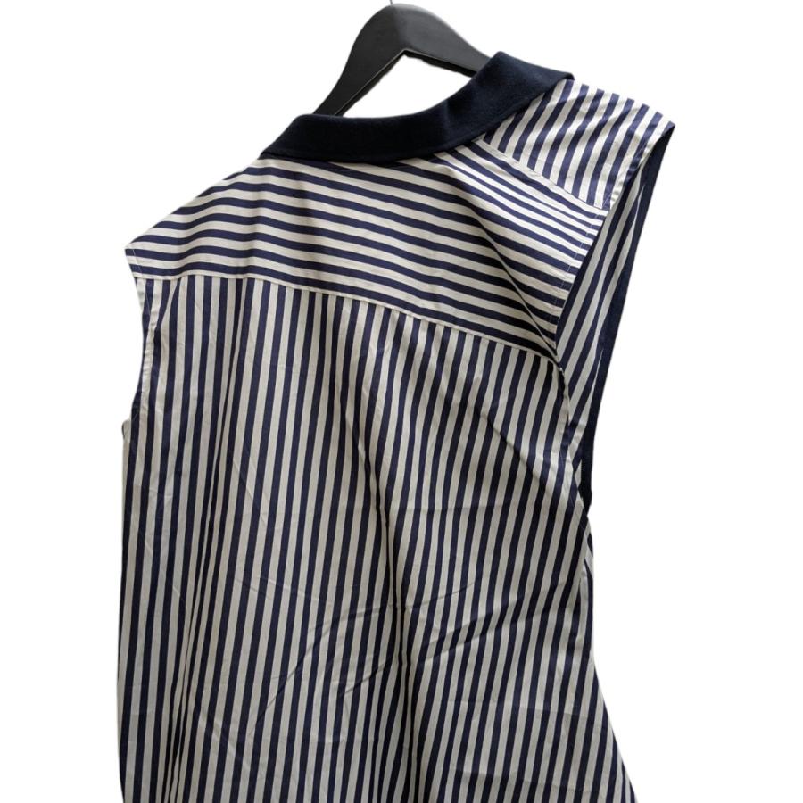 sacai（サカイ） sacai SAMPLE品 アシンメトリーワンピース ネイビー