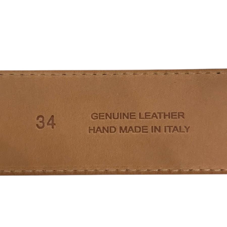 CROCKETT & JONES スエードベルト 34 クロケット＆ジョーンズ レザーベルト 35mm幅 ネイビースエード