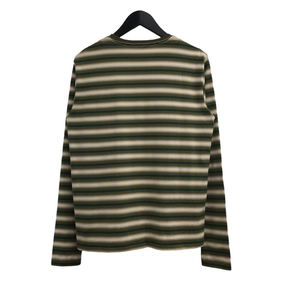 AURALEE グリーンボーダー 長袖Tシャツ AURALEE（オーラリー） 【値下げ】AURALEE 25AW 「GRADIENT STRIPE