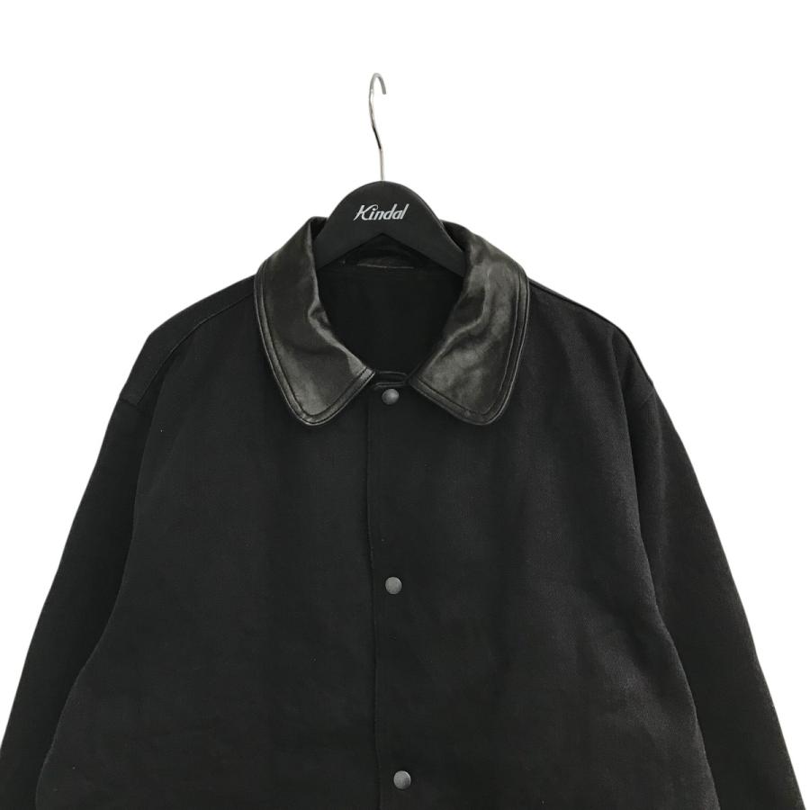 COMOLI コモリ デニム／レザー ワークジャケット A0301027