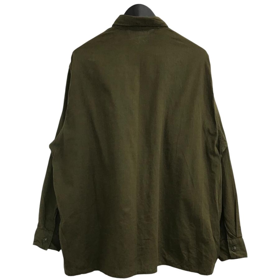 COMOLI（コモリ） ベタシャン CPOシャツ T01 02011 カーキ サイズ：2