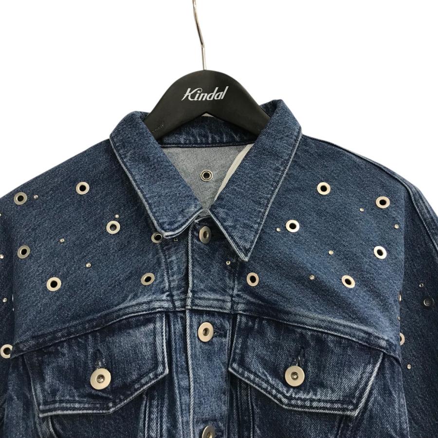 値下げ】FETICO 「ORGANIC COTTON DENIM SHORT JACKET WITH STUDS