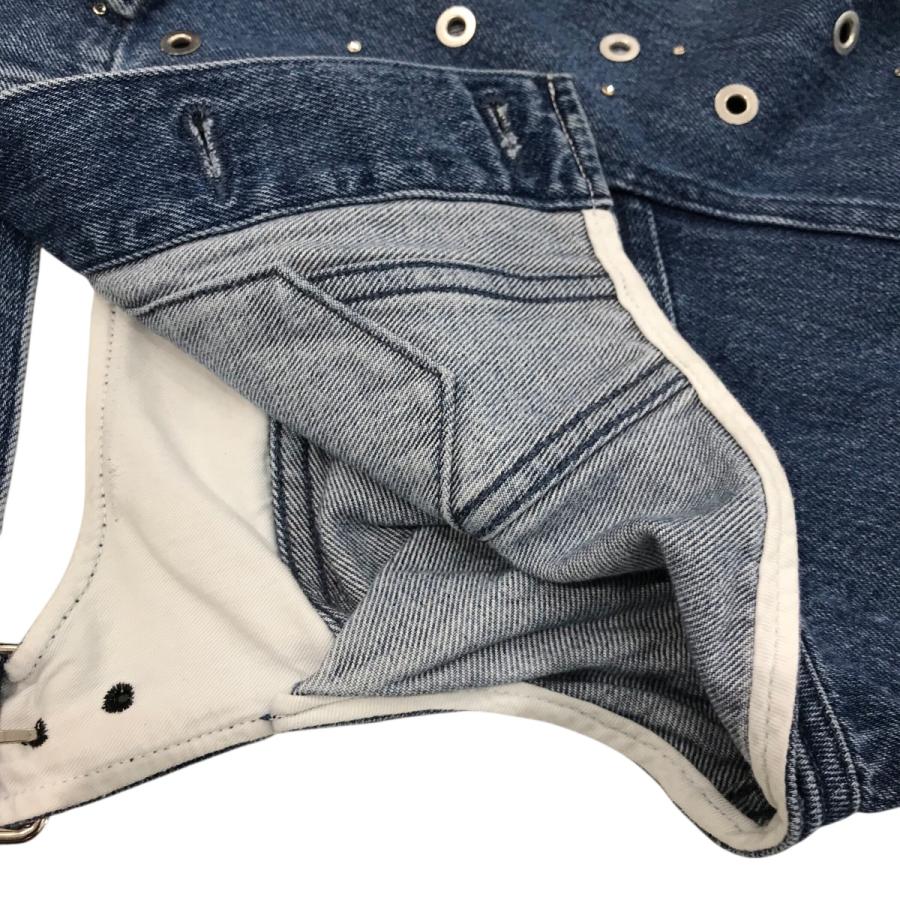 値下げ】FETICO 「ORGANIC COTTON DENIM SHORT JACKET WITH STUDS
