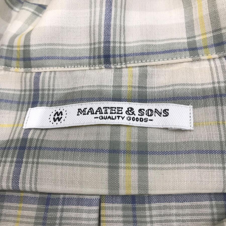 マーティー 【値下げ】MAATEE＆SONS 「OP SHIRTS」 オープンカラー
