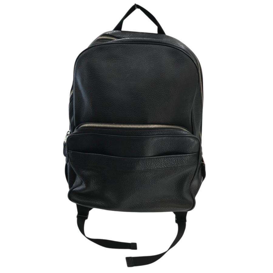 COACH ブラックレザー リュック　コーチ　ショルダーバッグ COACH（コーチ） 【値下げ】COACH レザーバックパック ブラック (EC