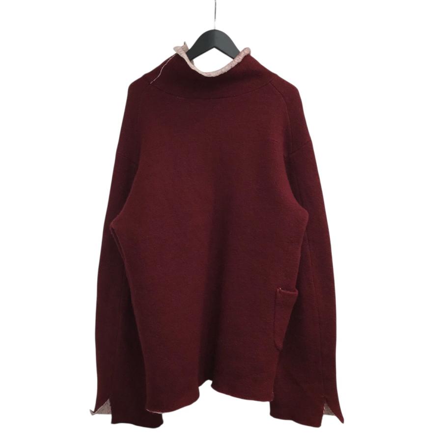 SUNSEA（サンシー） 【値下げ】SUNSEA 18AW 「W FACE WOOL TURTLE 