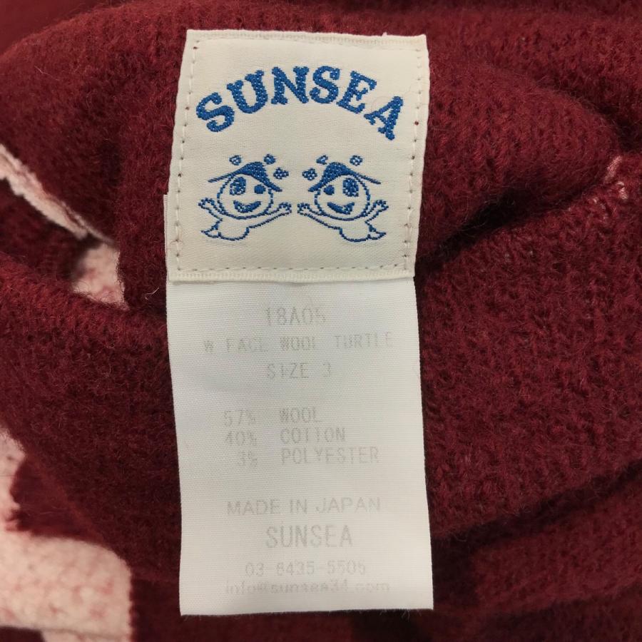 SUNSEA（サンシー） 【値下げ】SUNSEA 18AW 「W FACE WOOL TURTLE 