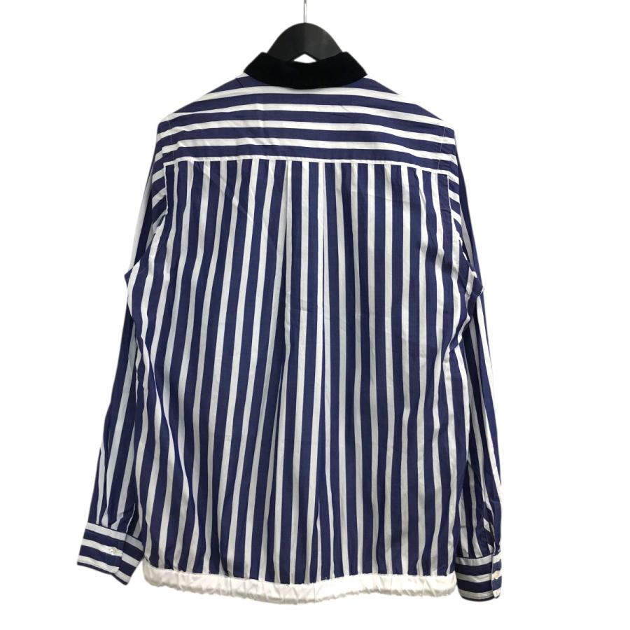 sacai（サカイ） 【値下げ】sacai ドローコードストライプシャツ 19