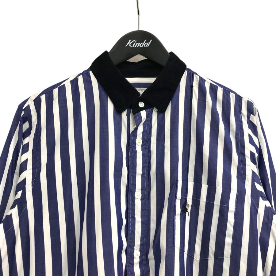 sacai（サカイ） 【値下げ】sacai ドローコードストライプシャツ 19