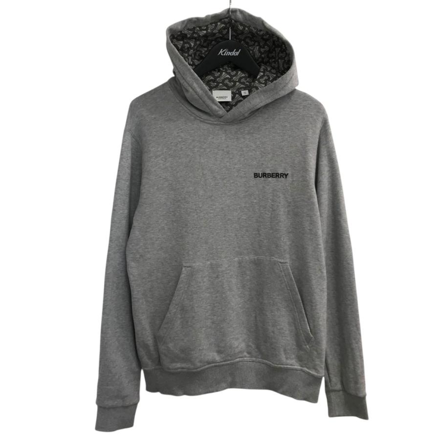 BURBERRY（バーバリー） ロゴプルオーバーパーカー 8048827 グレー