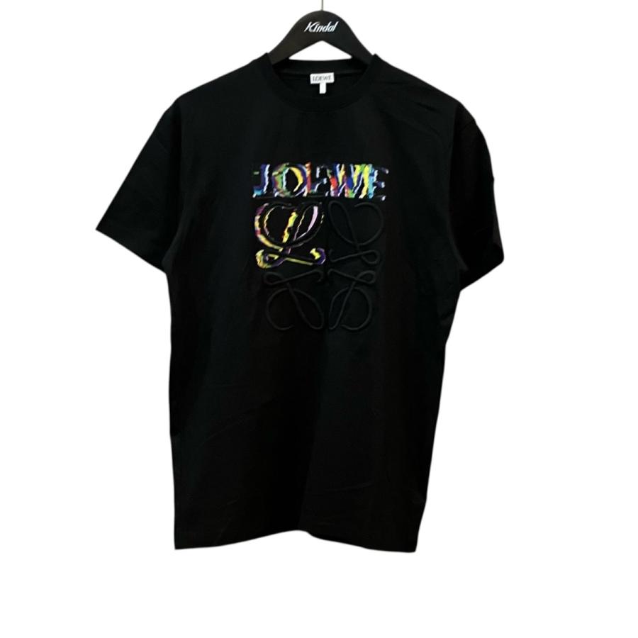 美品　ロエベ　アナグラムTシャツ　XSサイズ LOEWE（ロエベ） アナグラムTシャツ ブラック サイズ：XS